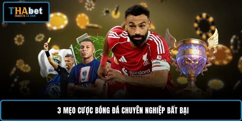 3 mẹo cược bóng đá chuyên nghiệp bất bại