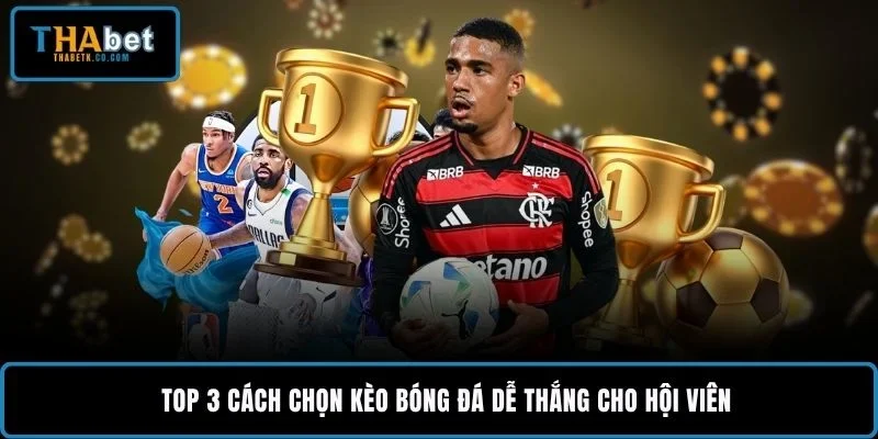 Top 3 cách chọn kèo bóng đá dễ thắng cho hội viên